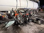 Ein spektakulärer Unfall ereignete sich Donnerstagabend bei Nordhausen. (Foto: Silvio Dietzel) Ein spektakulärer Unfall ereignete sich Donnerstagabend bei Nordhausen. (Foto: Silvio Dietzel)