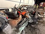 Ein spektakulärer Unfall ereignete sich Donnerstagabend bei Nordhausen. (Foto: Silvio Dietzel) Ein spektakulärer Unfall ereignete sich Donnerstagabend bei Nordhausen. (Foto: Silvio Dietzel)
