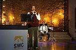 Die SWG feierte in der Altendorfer Kirche ihren 75. Geburtstag. Marvin Scott sorgte für die musikalische Unterhaltung. (Foto: ssc) Die SWG feierte in der Altendorfer Kirche ihren 75. Geburtstag. Marvin Scott sorgte für die musikalische Unterhaltung. (Foto: ssc)