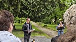 Kranzniederlegung in Bleicherode (Foto: Die Linke Bleicherode Sollstedt)