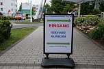 Bei einer Gro&szlig;&uuml;bung am und im S&uuml;dharz-Klinkum waren 60 Feuerwehrleute im Einsatz sowie viel Personal von den Rettungsdiensten.  (Foto: ssc)