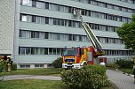 Bei einer Gro&szlig;&uuml;bung am und im S&uuml;dharz-Klinkum waren 60 Feuerwehrleute im Einsatz sowie viel Personal von den Rettungsdiensten.  (Foto: ssc)