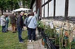 Am Sonntag fand im Park des Hue de Grais in Wolkramshausen die erste Pflanzentauschb&ouml;rse Nordth&uuml;ringens statt.  (Foto: ssc)