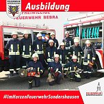 Die Wehrleute aus dem Kyffh&auml;userkreis absolvierten ihre Ausbildung erfolgreich. (Foto: Silvio Dietzel)