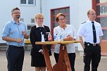 Feierliche Übergabe der neuen Drehleiter bei der Feuerwehr in Bad Langensalza (Foto: Eva Maria Wiegand) Feierliche Übergabe der neuen Drehleiter bei der Feuerwehr in Bad Langensalza (Foto: Eva Maria Wiegand)