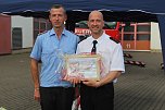 Feierliche Übergabe der neuen Drehleiter bei der Feuerwehr in Bad Langensalza (Foto: Eva Maria Wiegand) Feierliche Übergabe der neuen Drehleiter bei der Feuerwehr in Bad Langensalza (Foto: Eva Maria Wiegand)