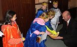 Sternsinger unterwegs (Foto: J. Piper)