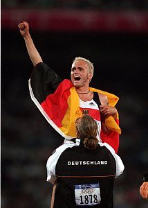 Spendenlauf Olympiasieger N. Schumann