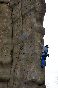 Klettern auf den Berg