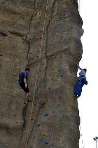Klettern auf den Berg