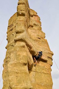 Klettern auf den Berg