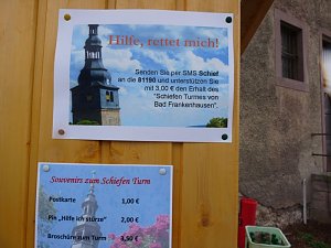 Hilfe f&uuml;r den Schiefen