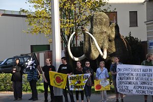 Mahnwache gegen Atomkraft