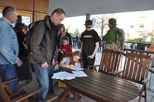 Mahnwache gegen Atomkraft