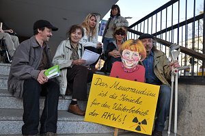 Mahnwache gegen Atomkraft