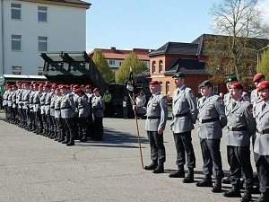 Fahnenband verliehen