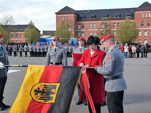Fahnenband verliehen