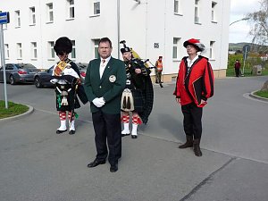 Fahnenband verliehen