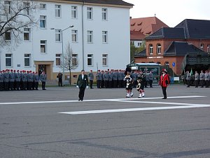 Fahnenband verliehen