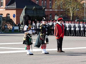 Fahnenband verliehen