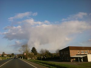 Fr&uuml;hes Osterfeuer