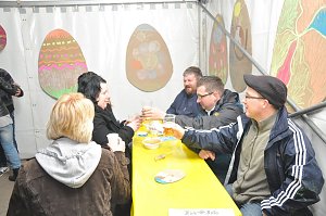 Eierparty in Wollersleben
