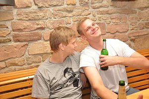 Cliff im Klubhaus