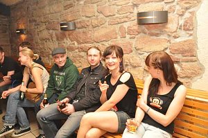 Cliff im Klubhaus