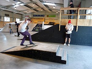 Abschluss in Skate-Arena