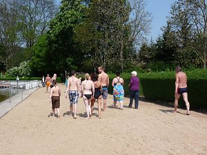 Spa&szlig; beim Anbaden