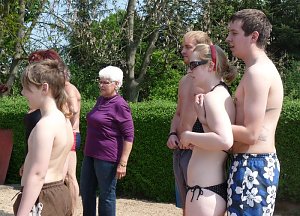Spa&szlig; beim Anbaden
