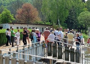 Spa&szlig; beim Anbaden