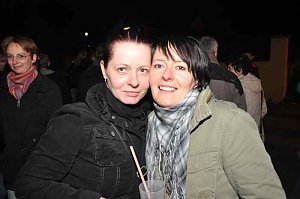 Maisprung im Gehege