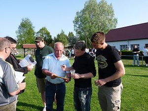 Ehrungn und Siegesfeier