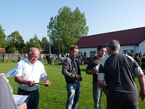 Ehrungn und Siegesfeier