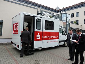 Neuer Sparkassenbus