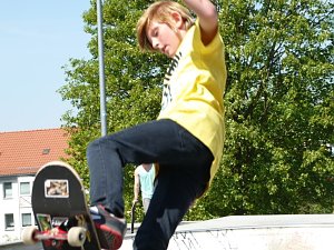 Action auf dem Berg