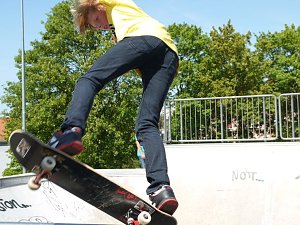 Action auf dem Berg