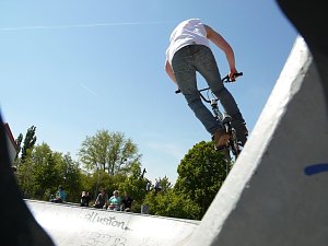 Action auf dem Berg