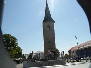 Action auf dem Berg