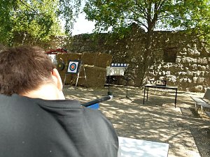 Action auf dem Berg