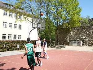 Action auf dem Berg