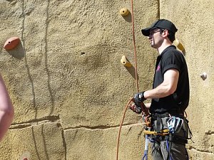 Action auf dem Berg