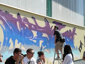 Action auf dem Berg