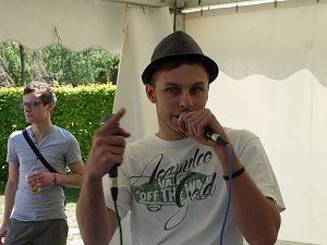 Action auf dem Berg