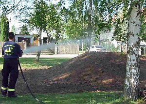 Einsatz in Neuheide