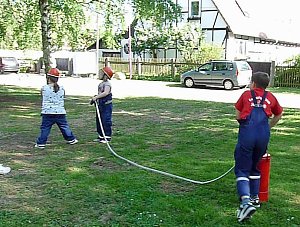 Einsatz in Neuheide
