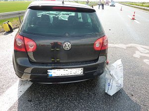 Unfall auf der Autobahn