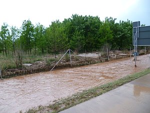 Schlamm auf A 38