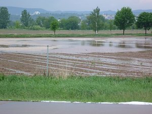 Schlamm auf A 38